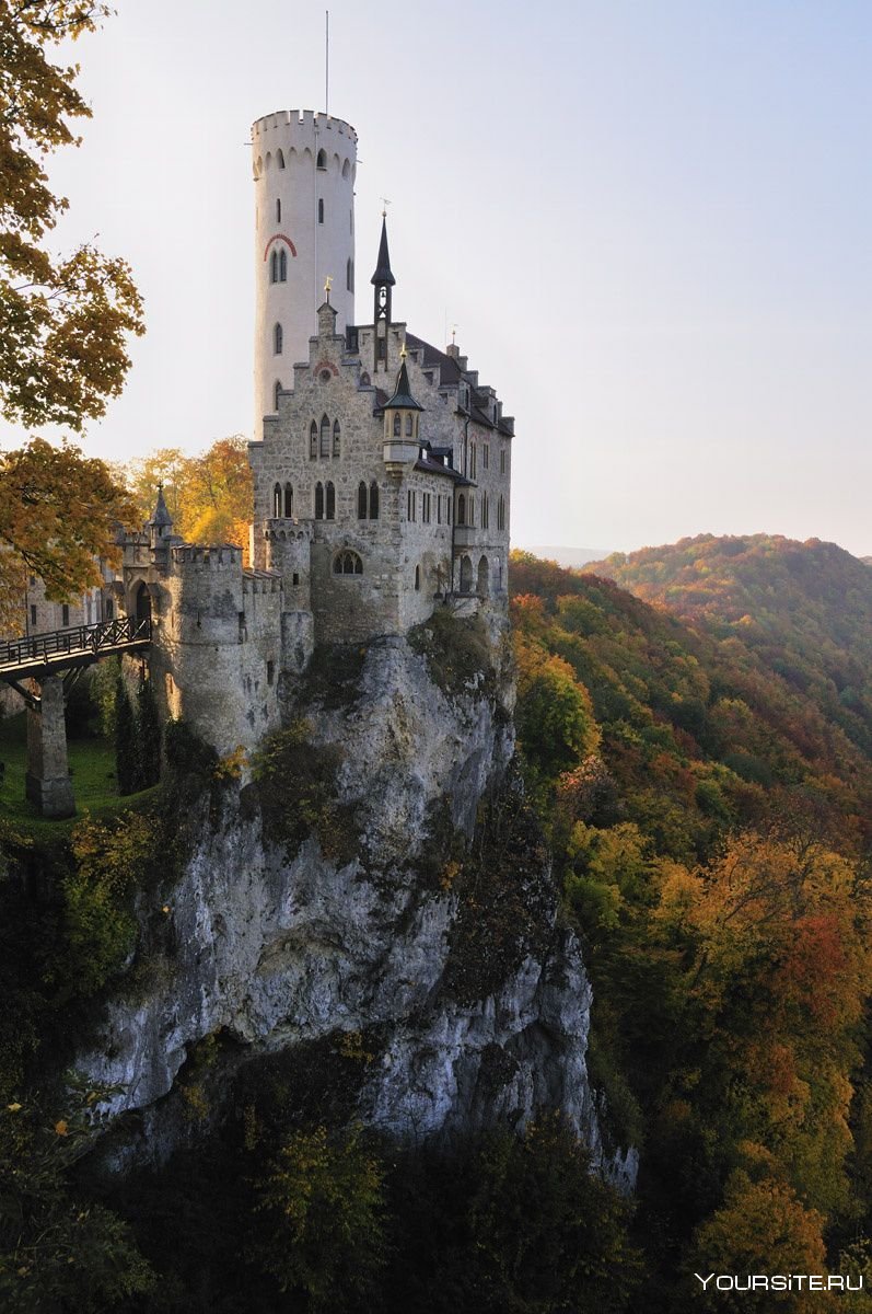 Замок Лихтенштейн Австрия