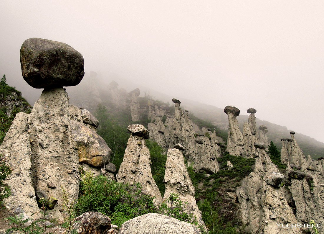 Каменные грибы Долины Сотера Алушта