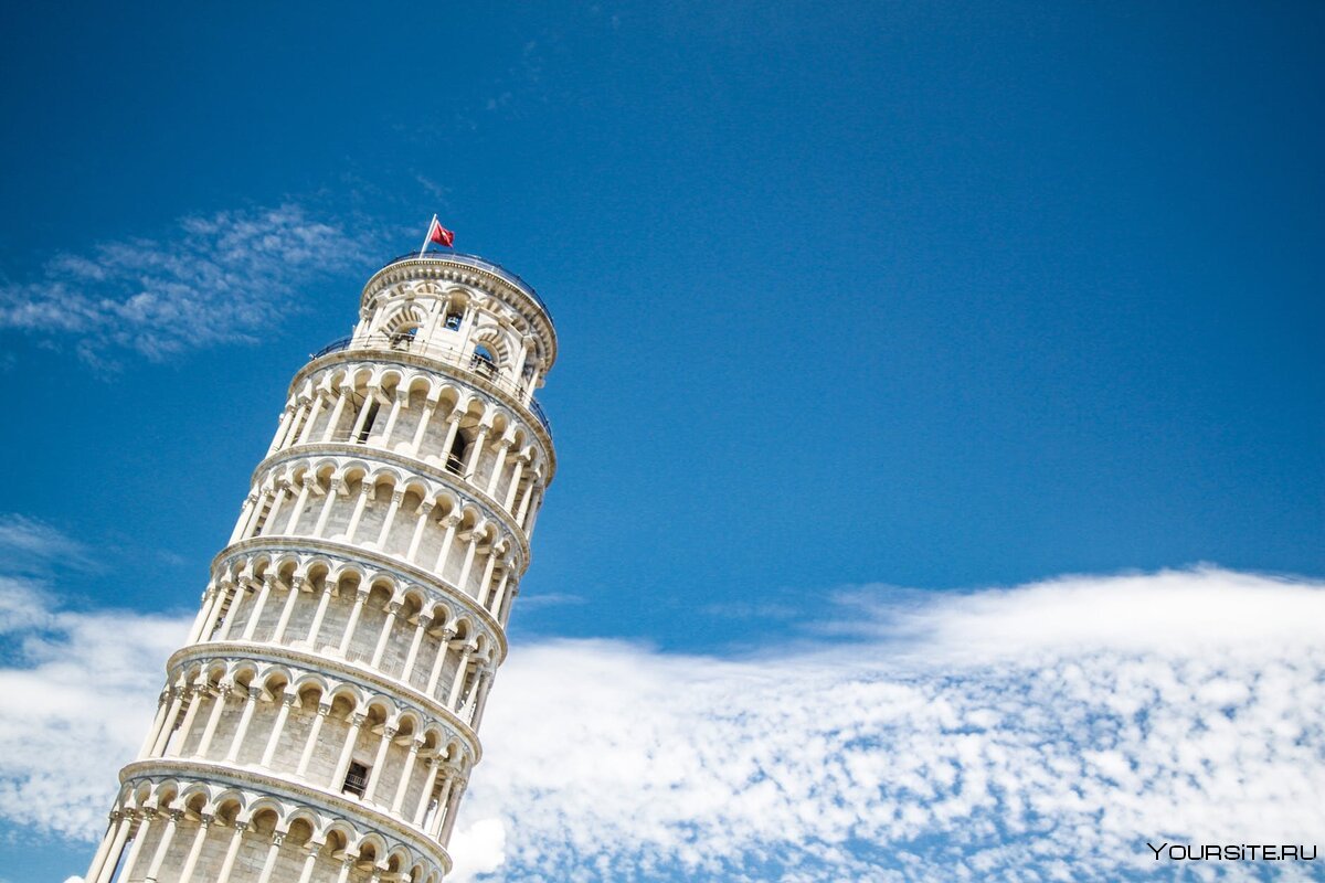 Достопримечательности Италии Пизанская башня