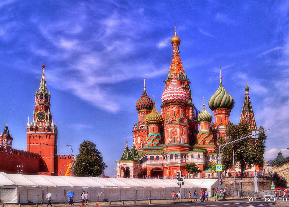 Москва красная площадь храм Василия Блаженного