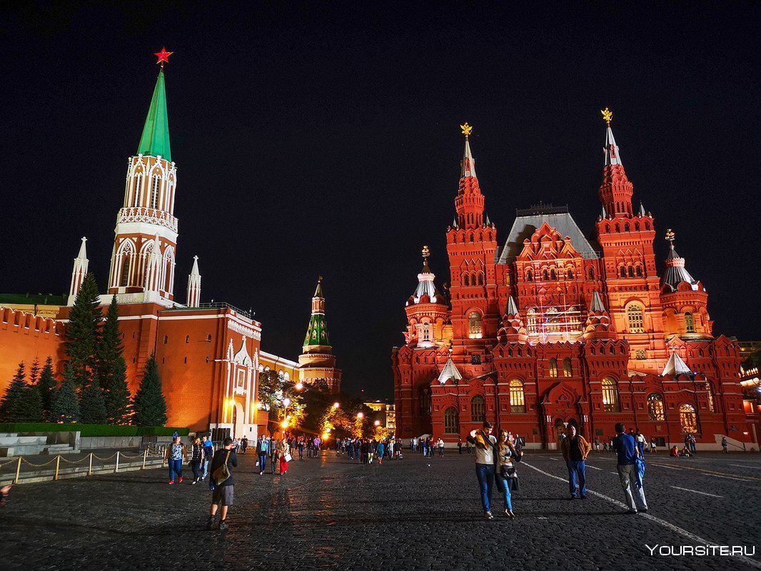 Москва 21 век красная площадь