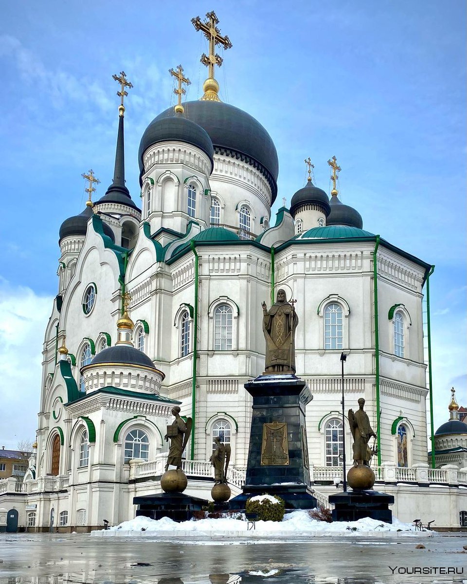 Архитектура Благовещенского кафедрального собора в Воронеже