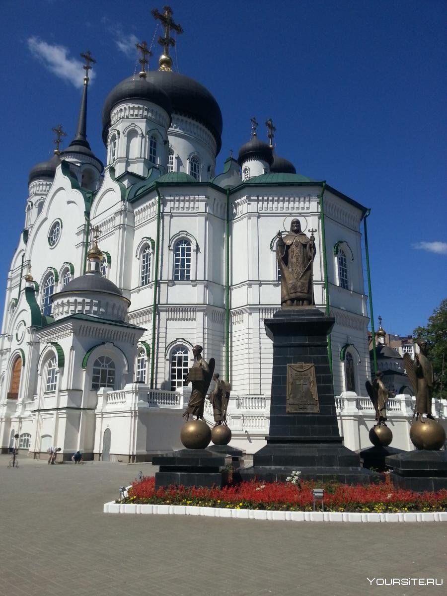 Воронеж Благовещенский кафедральный собор панорама