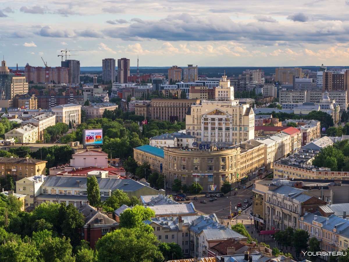 Воронеж панорама правого берега