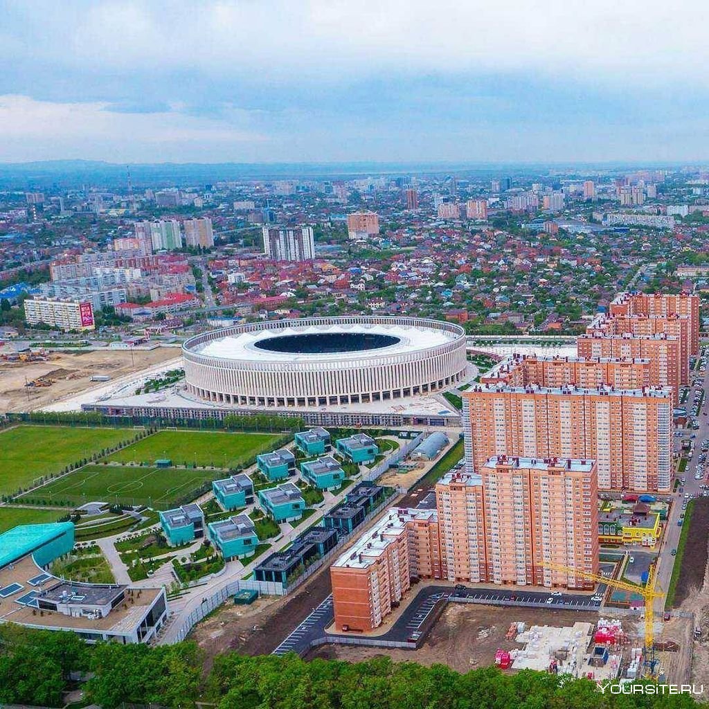 Новый стадион в Краснодаре