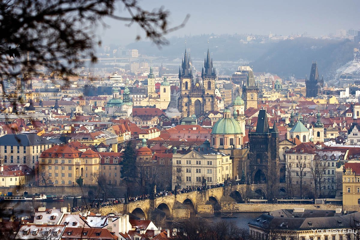 Город Прага Чехия фото