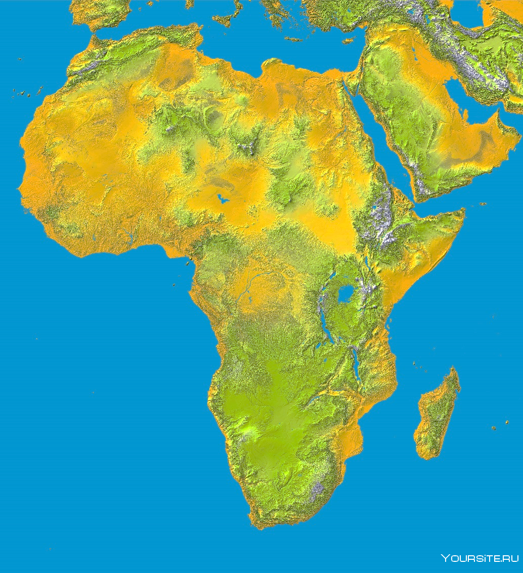 Африка карта Континент Континент