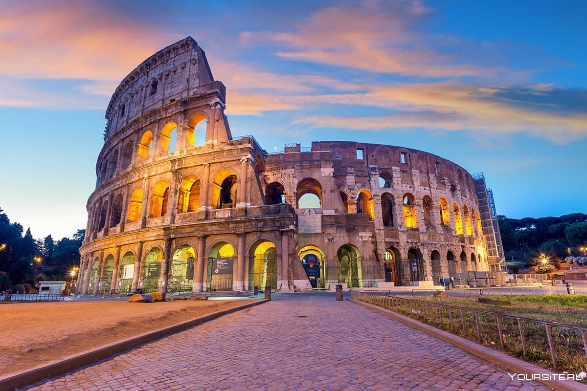 Рим достопримечательности Колизей