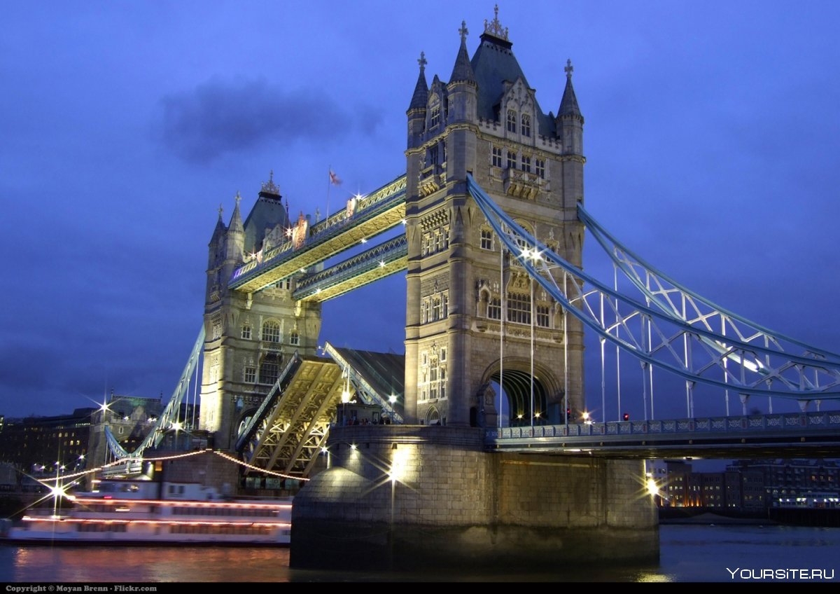 Мост через Темзу в Лондоне