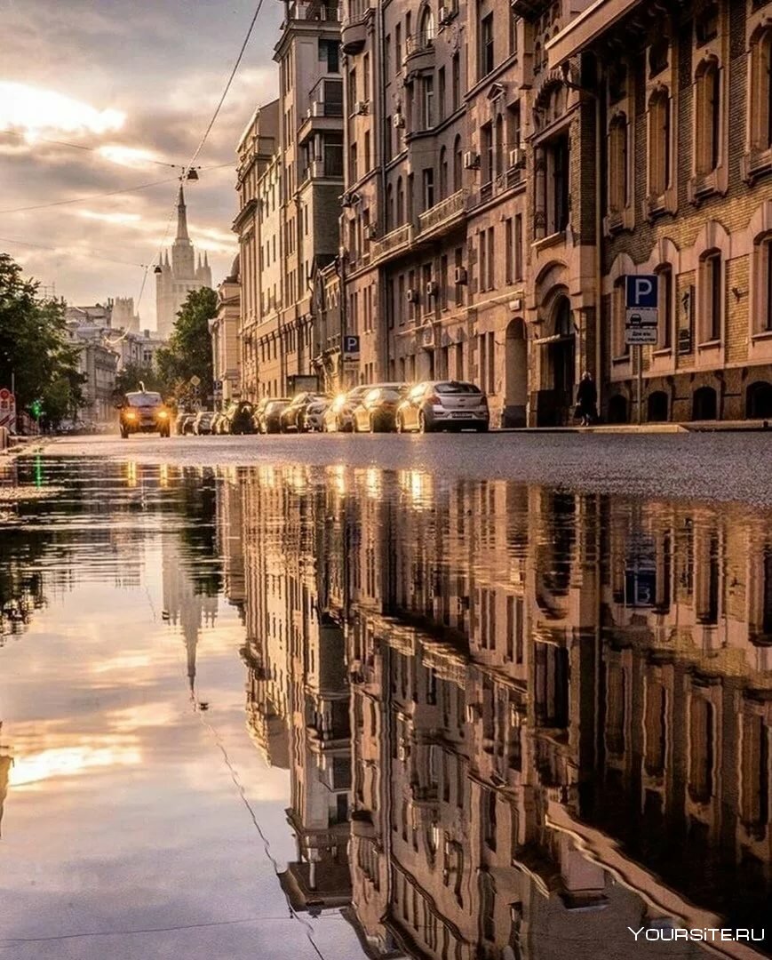 Красивые улицы Москвы