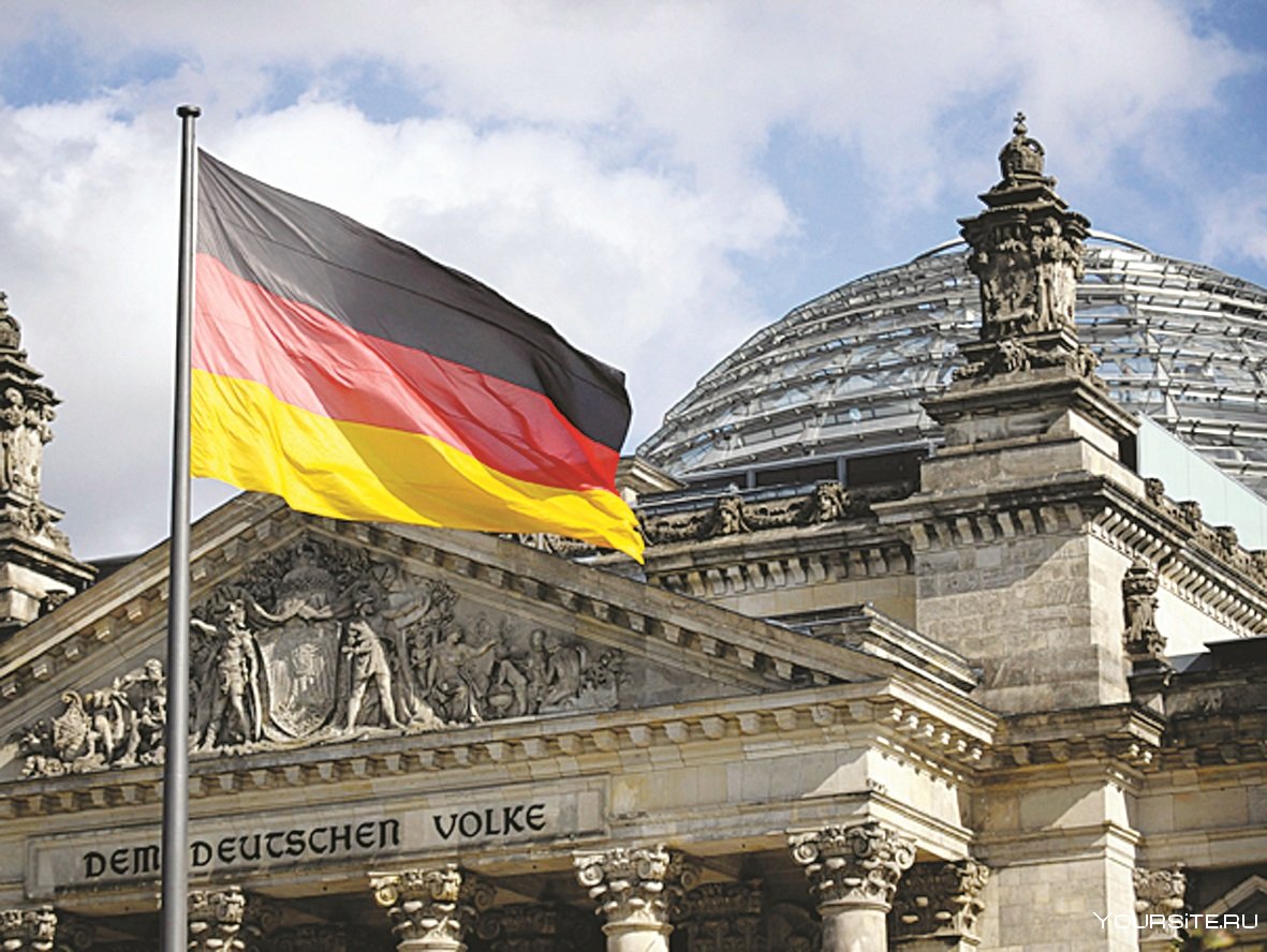 Немецкий флаг Бундестаг