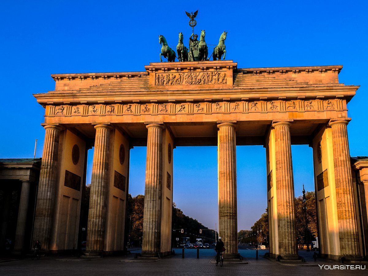 Достопримечательности Берлина Бранденбургские ворота