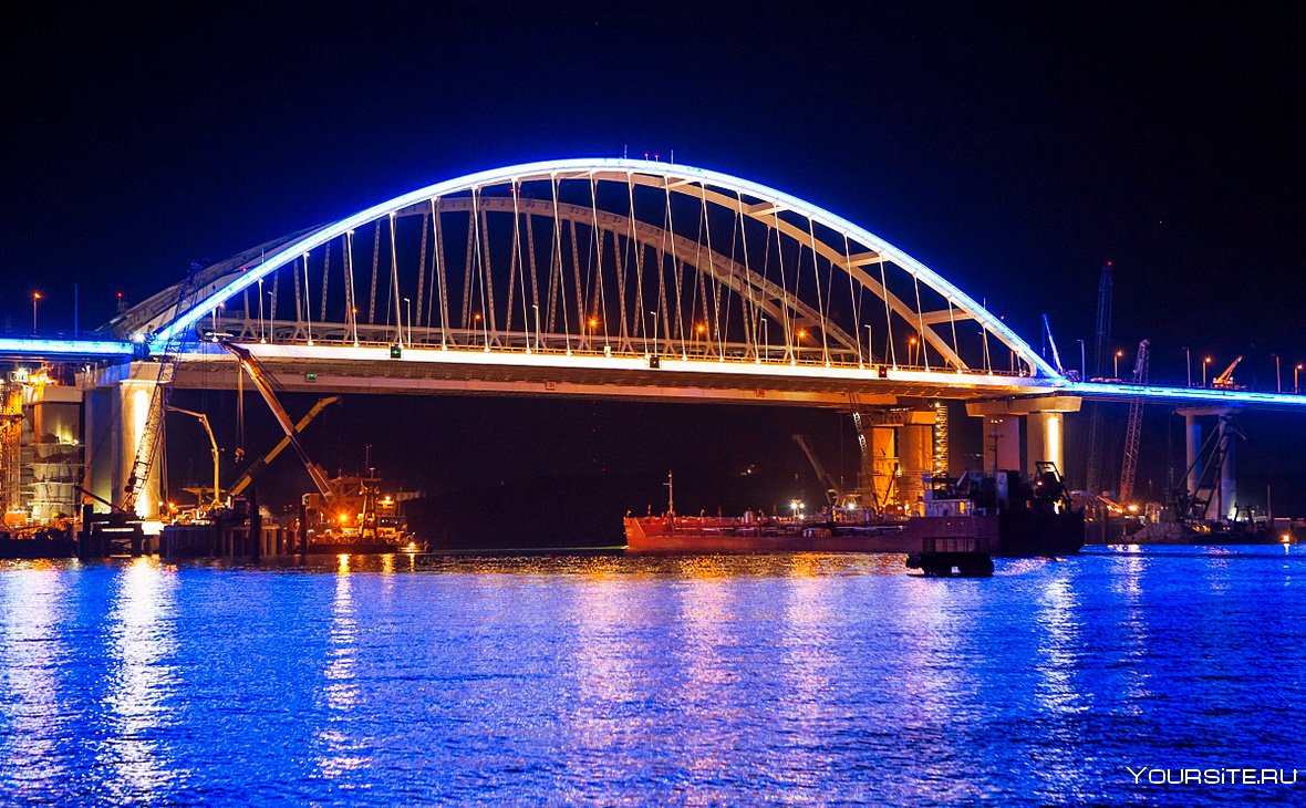 Крымский мост вид с моста