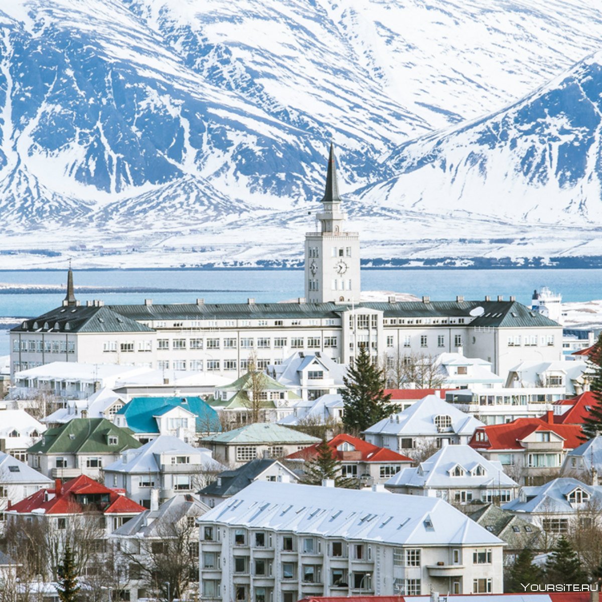 Остров Исландия город Рейкьявик