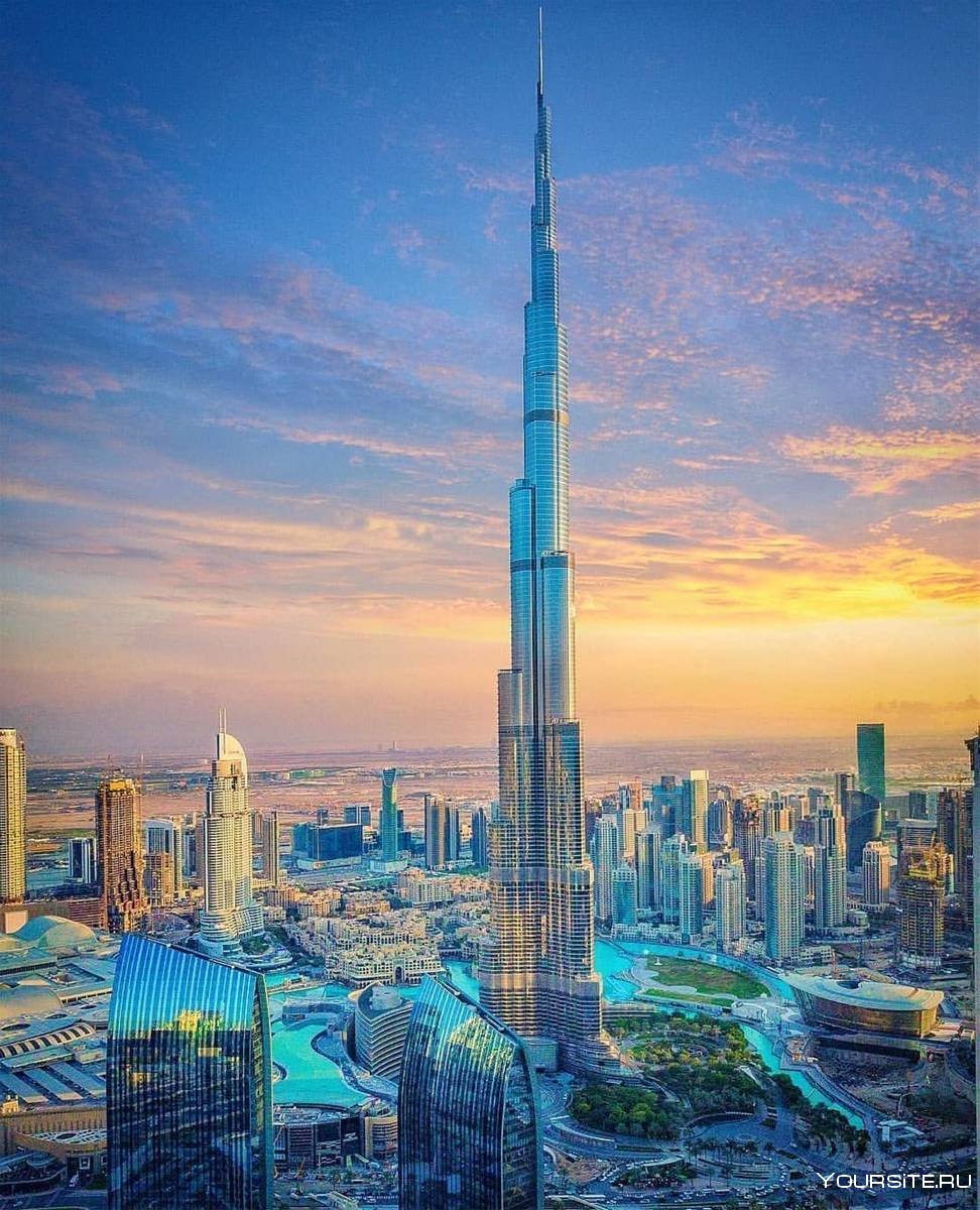 Город Дубай Бурдж Халифа