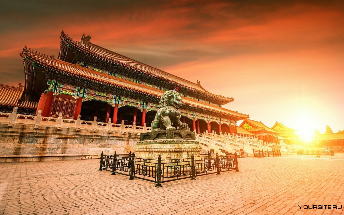 Императорский дворец в Пекине Запретный город