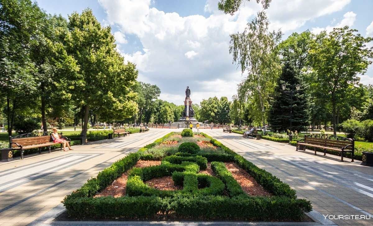 Екатерининский парк Краснодар