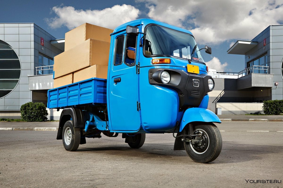 Трицикл с кабиной Electro-Triscooter ELEJULI 2000-01 W