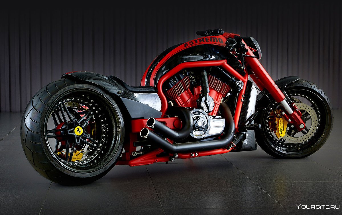 Мотоцикл Харлей Дэвидсон v-Rod Custom