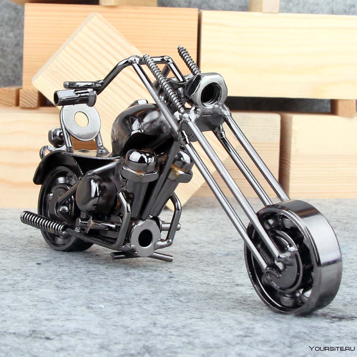 Мотоцикл металлический