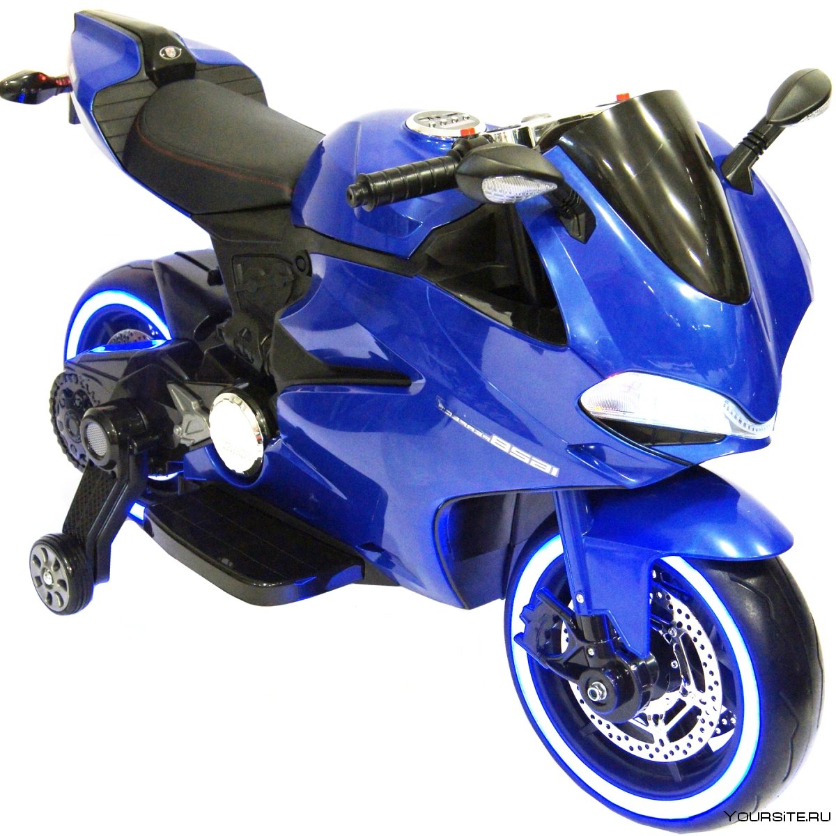Мотоцикл a001aa синий