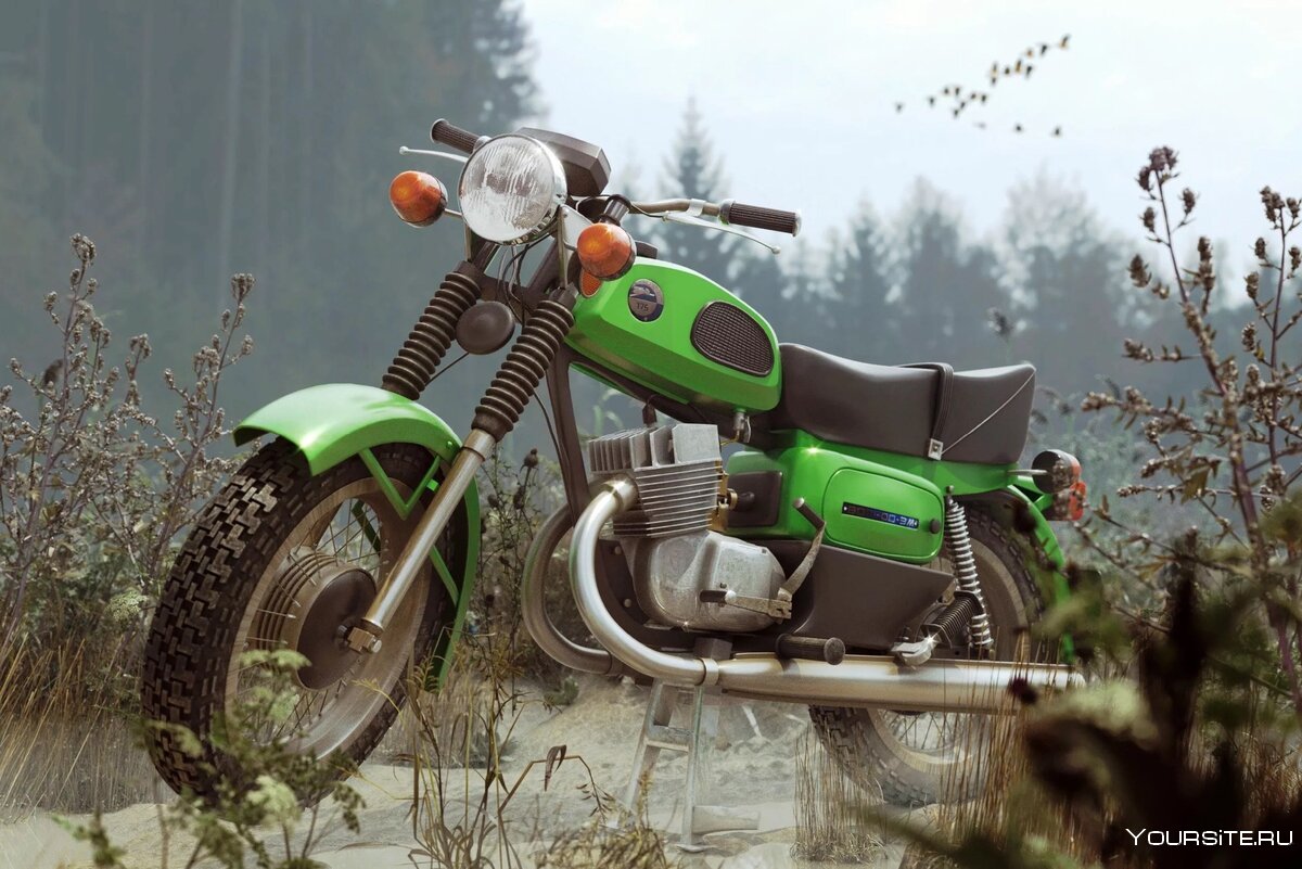 Старые советские мотоциклы