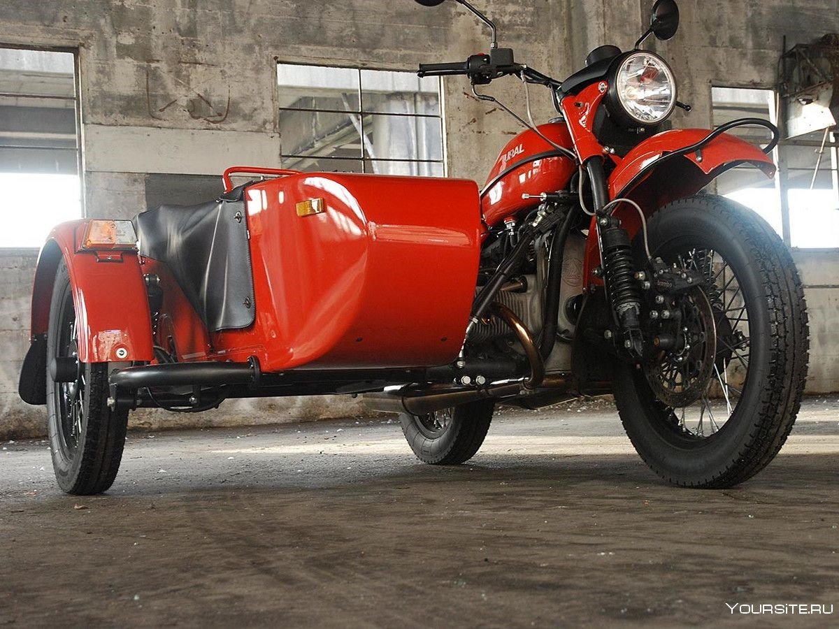 Мотоцикл Урал м-62 с коляской