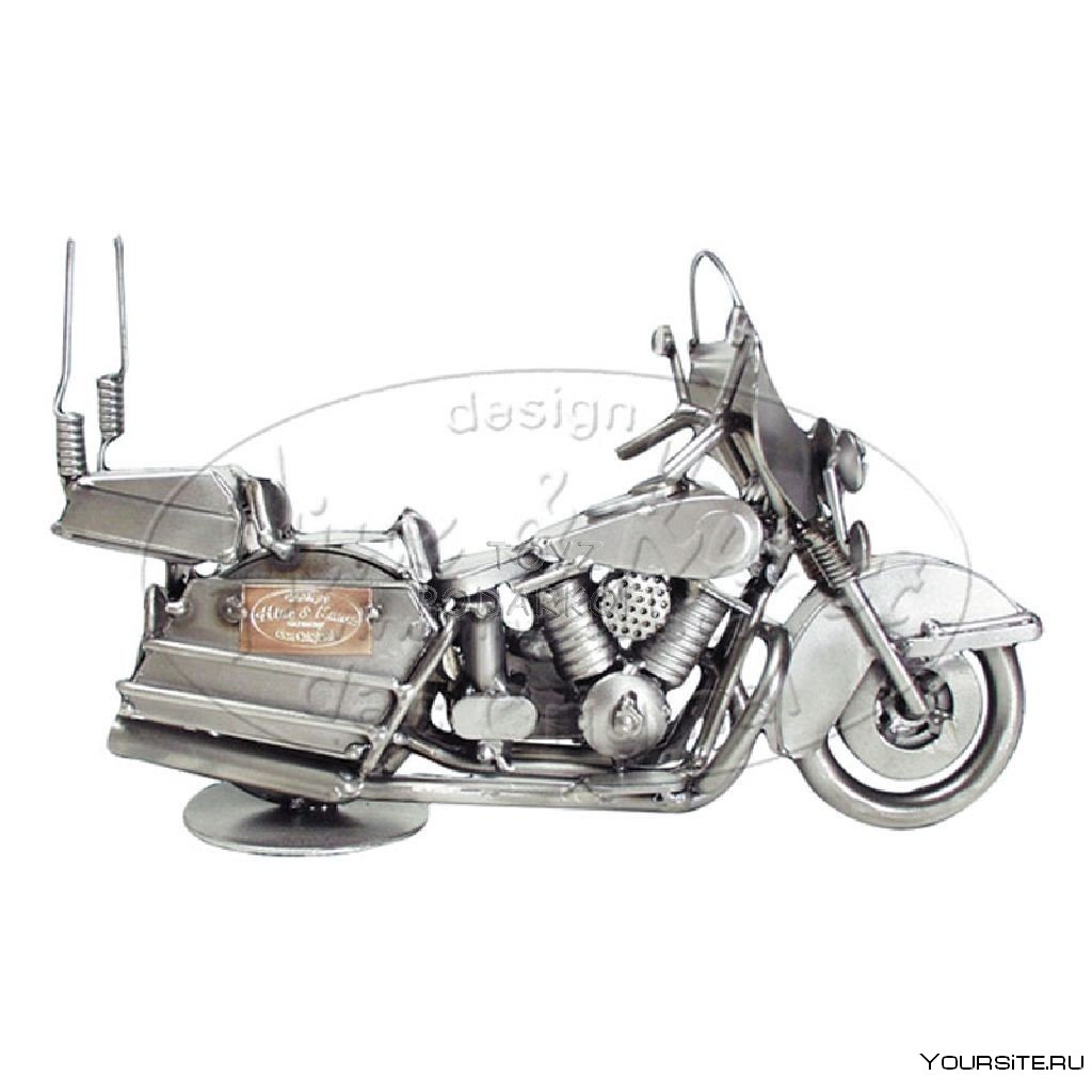 Мотоцикл из глины