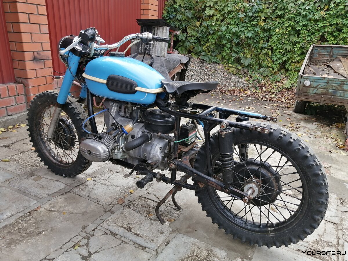 Мотоцикл Урал порошковая окраска