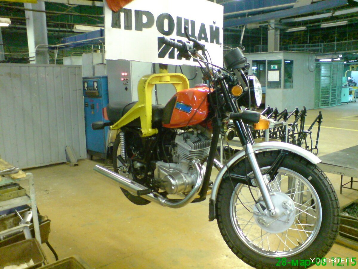 ИЖ 1 Советский мотоцикл
