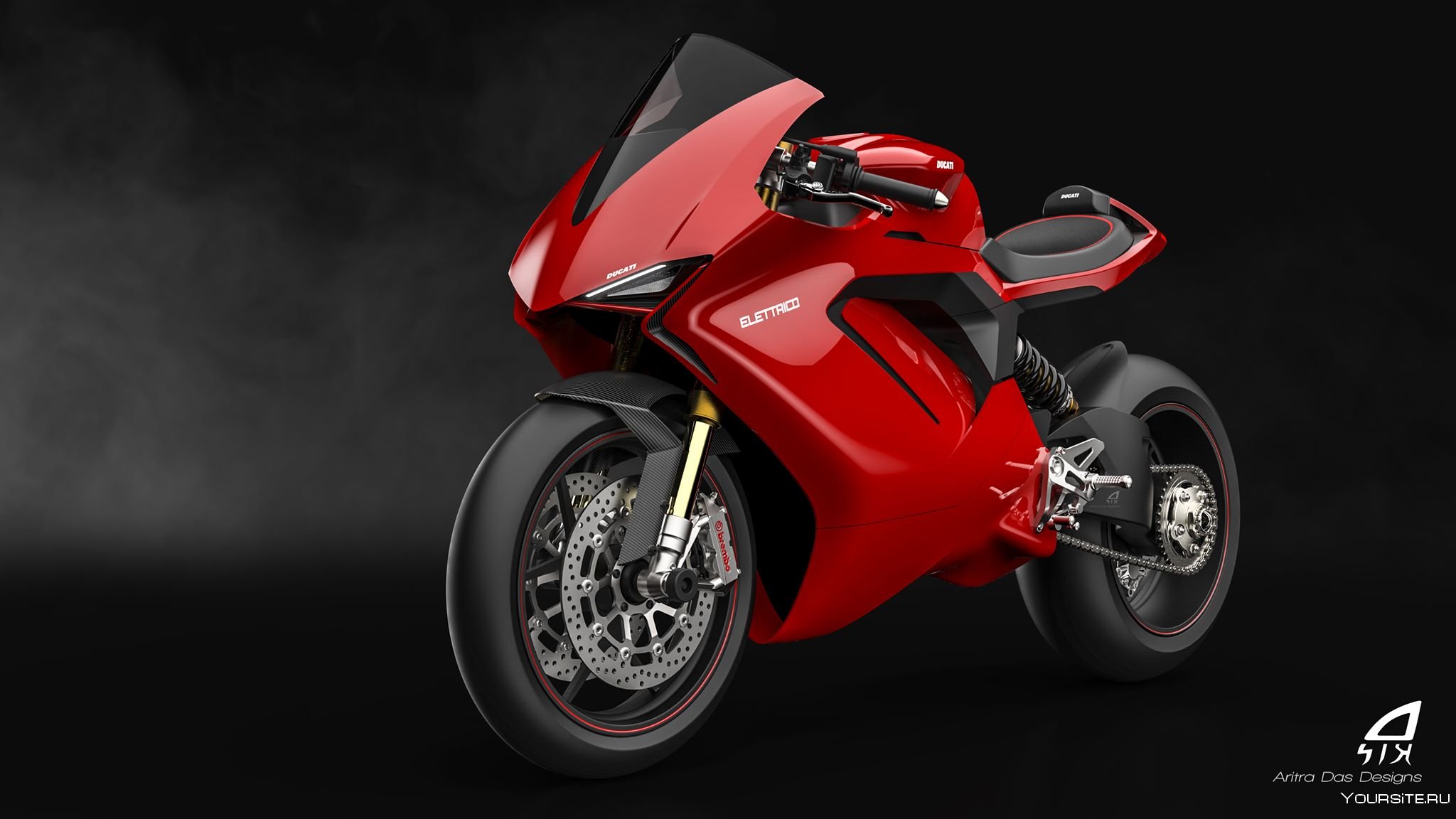 Электромотоцикл Ducati Panigale s