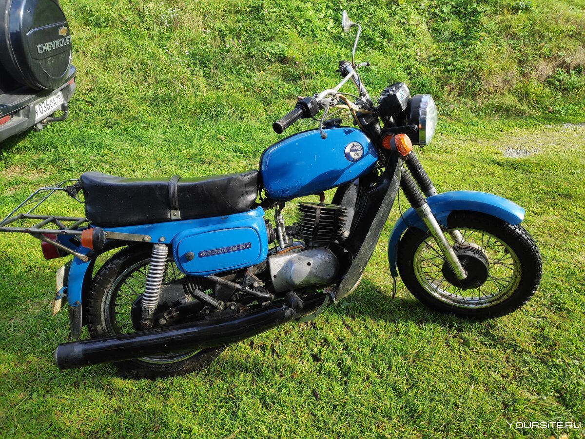 Мотоцикл Восход 3м синий