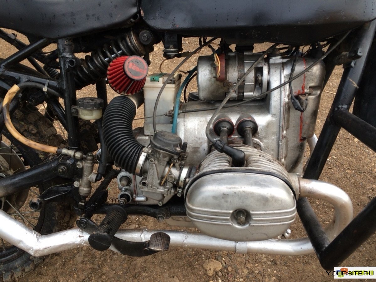 Муравей мотороллер с двигателем от Днепра Днепра
