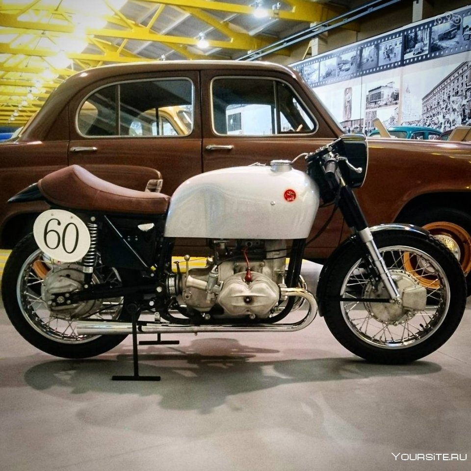Выставка ретро мотоциклов