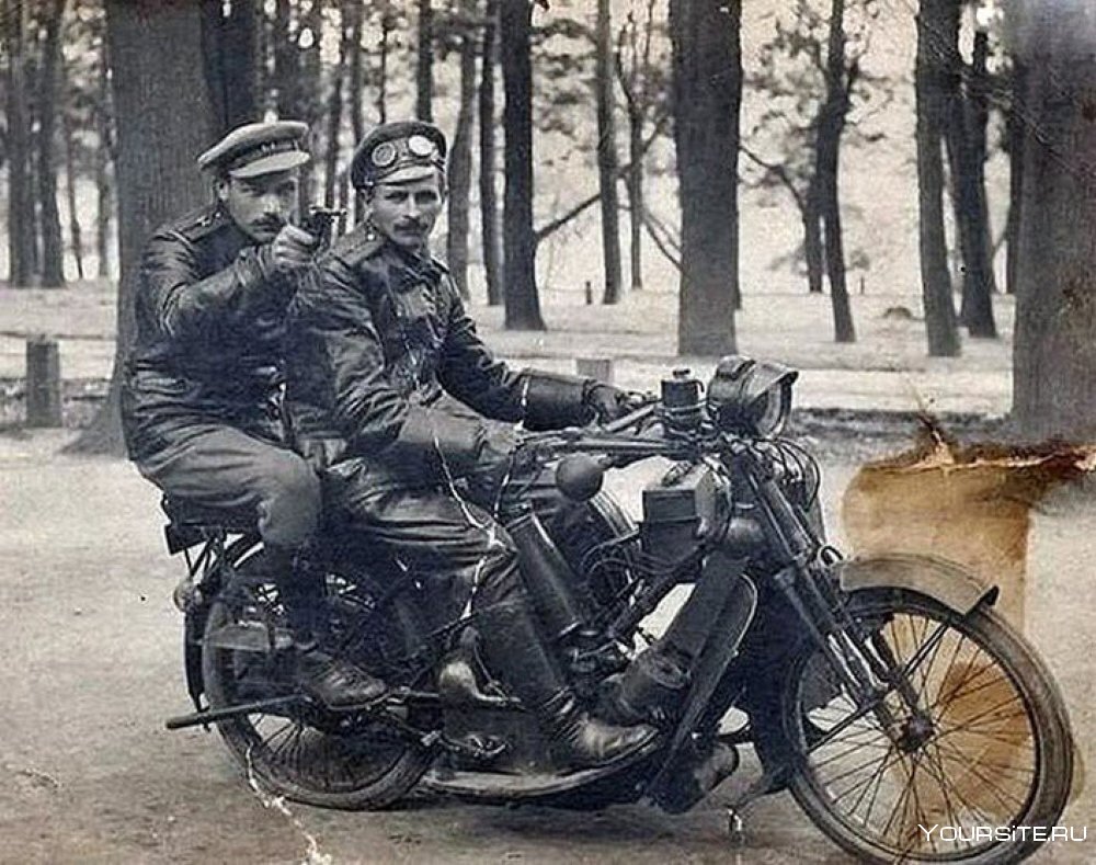 Мотоциклы царской армии