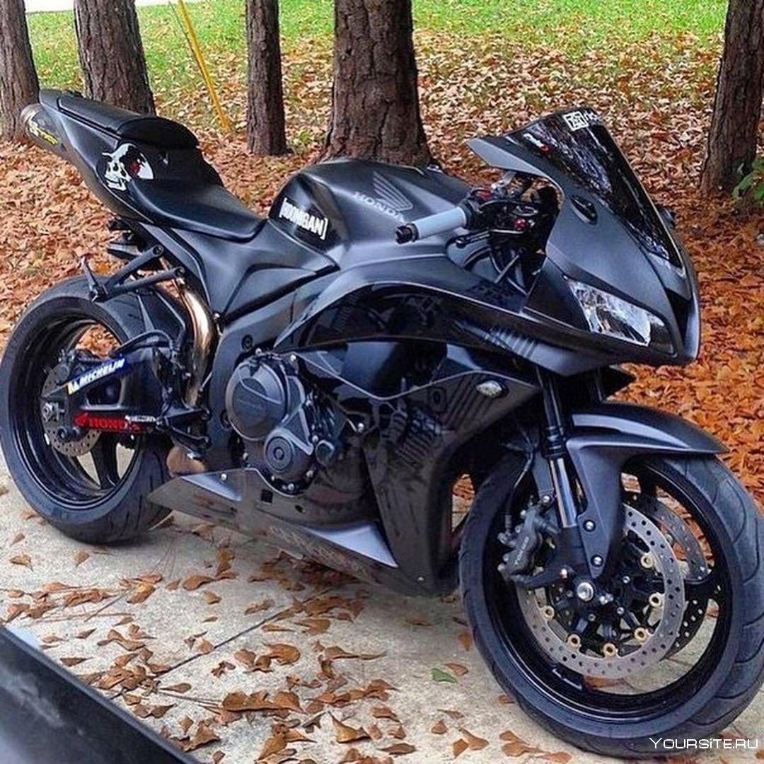 Крутые мотоциклы чёрные