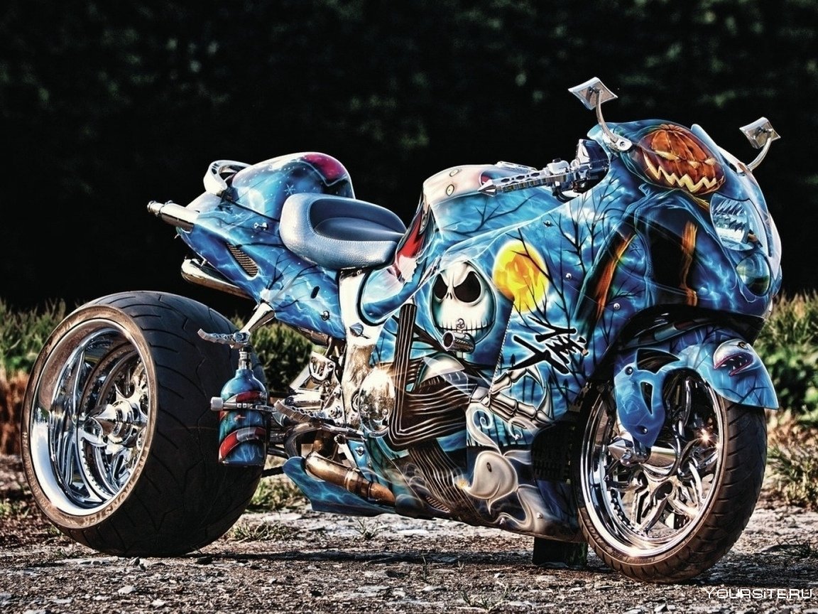Kawasaki zx6r покраска