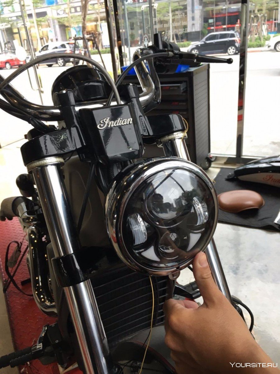 Светодиодная фара для мотоцикла