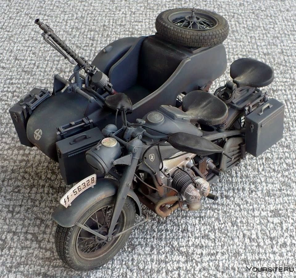 Немецкий мотоцикл к 700 старого образца