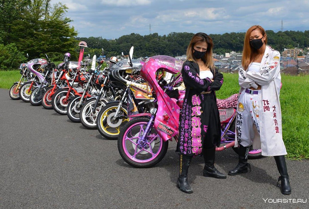 Японские байкеры босодзоку