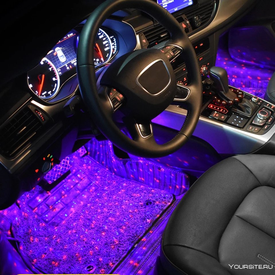 Подсветка салона Ambient Light Audi a6