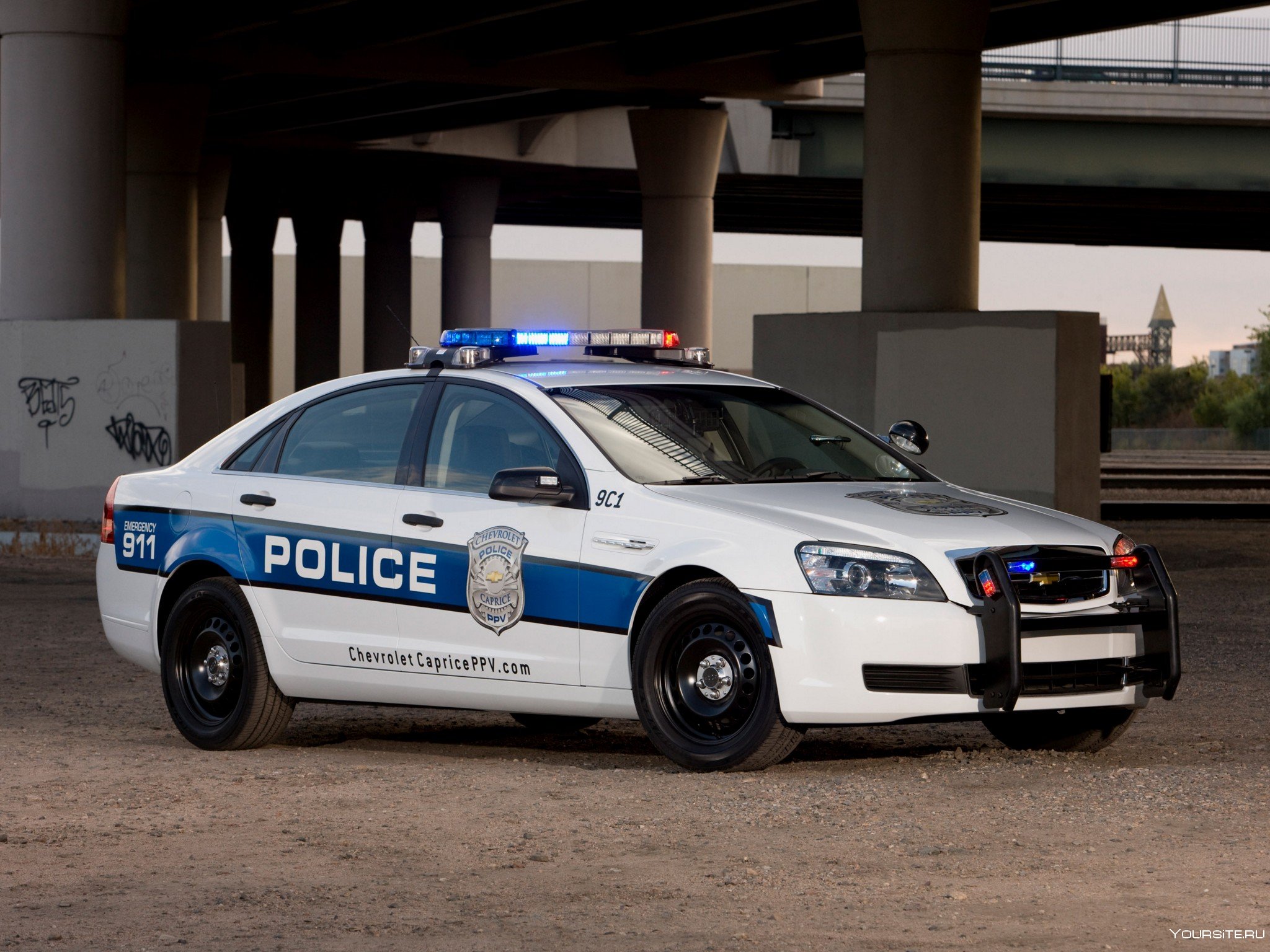 Chevrolet Caprice 9c1 Police. Полицейская машина другая