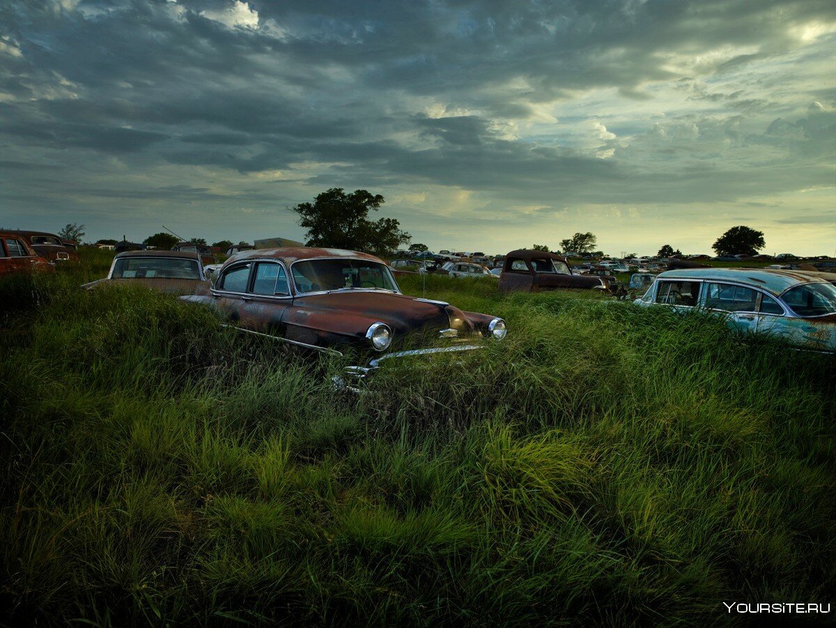 Автомобильное кладбище Ораньемунд Намибия