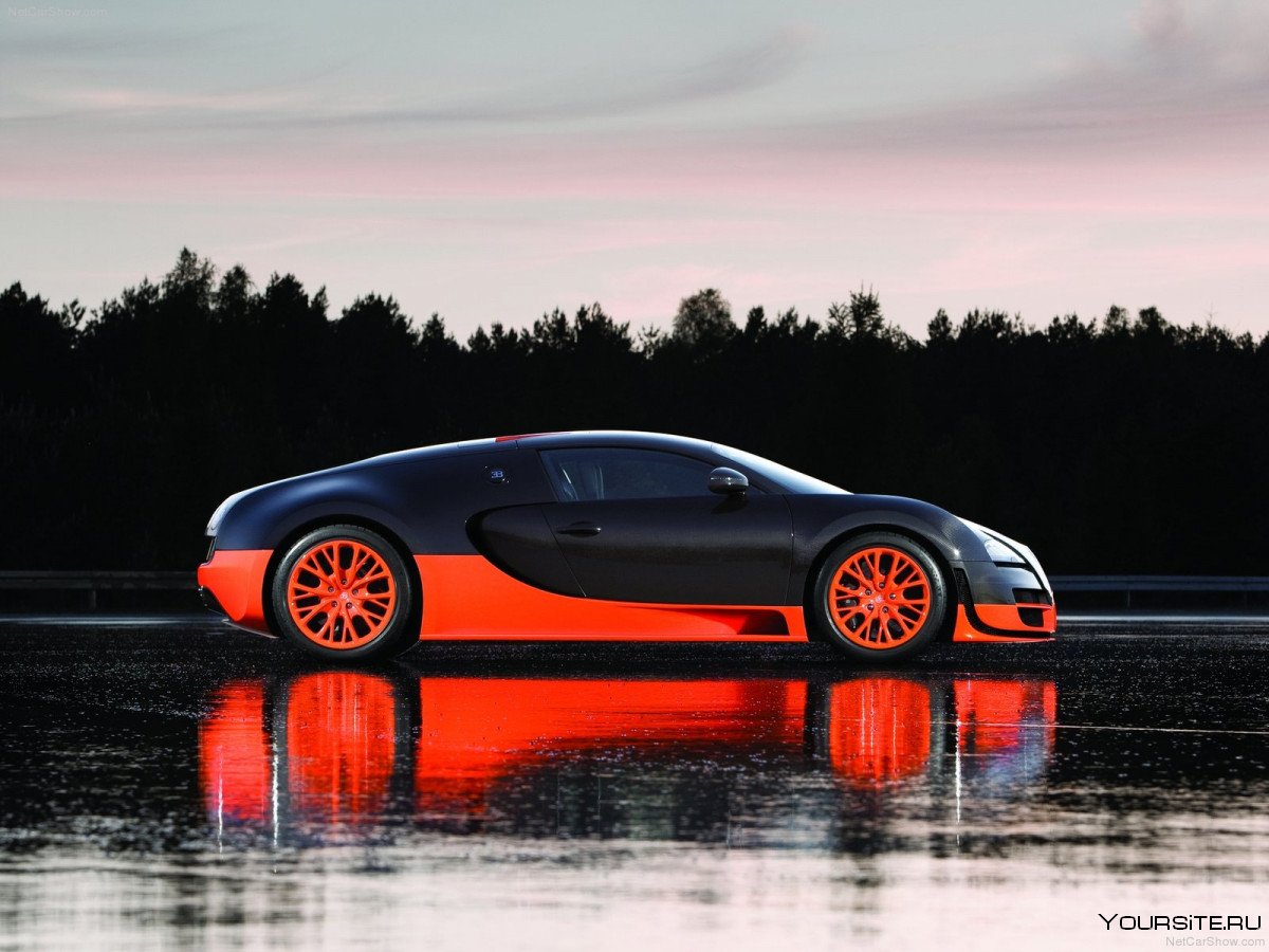 Bugatti Veyron SS красивые фото