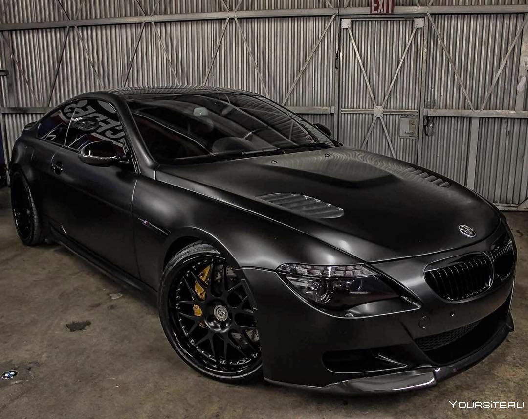 BMW e63 Black