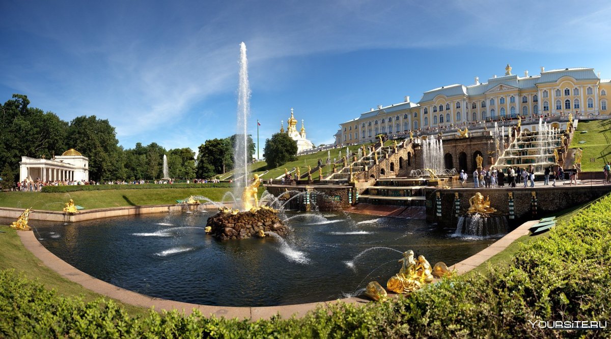 Достопримечательности Санкт-Петербурга фонтаны Петергофа