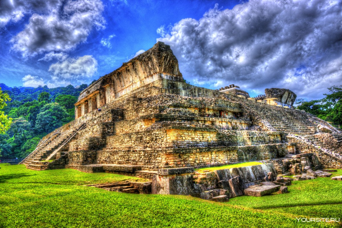 Цивилизация Майя деревни