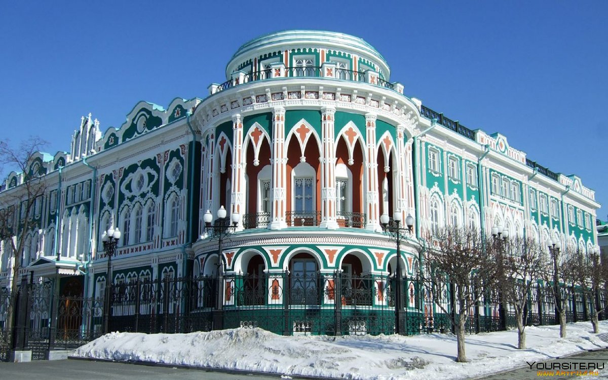 Дом Севастьянова зима