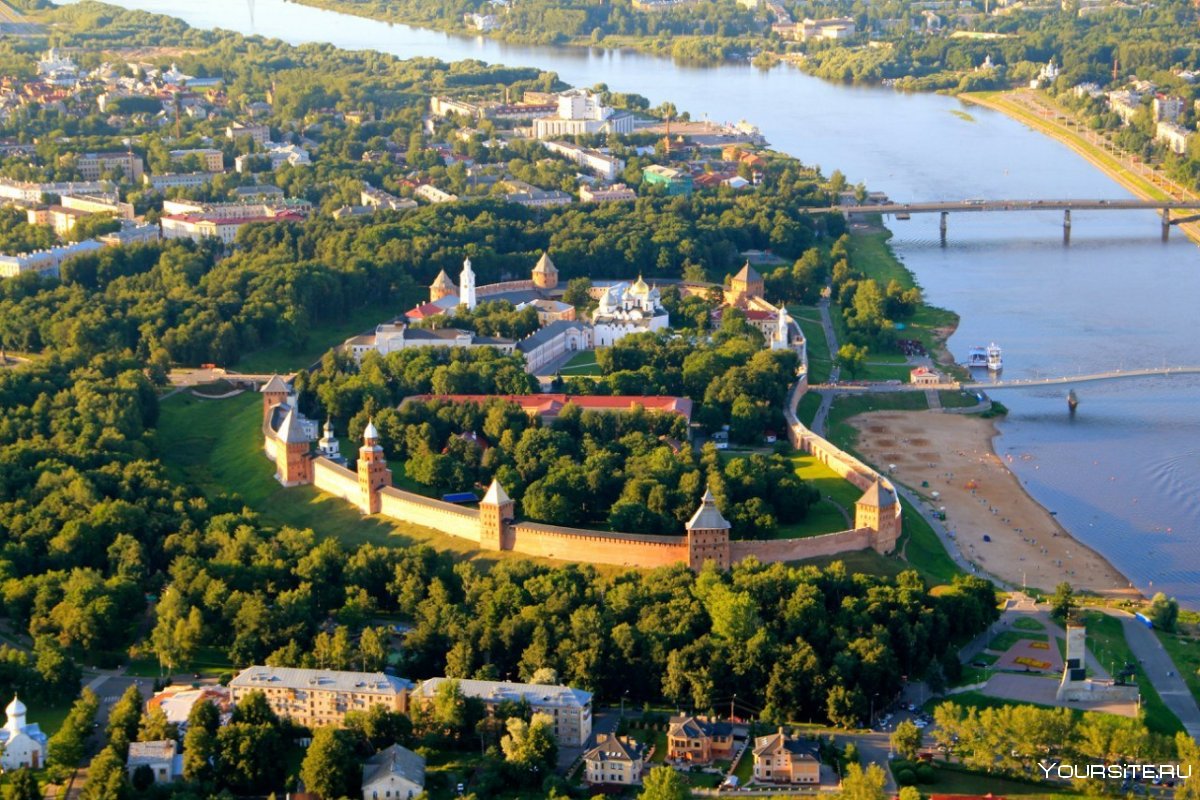 Великий Новгород Кремль закат