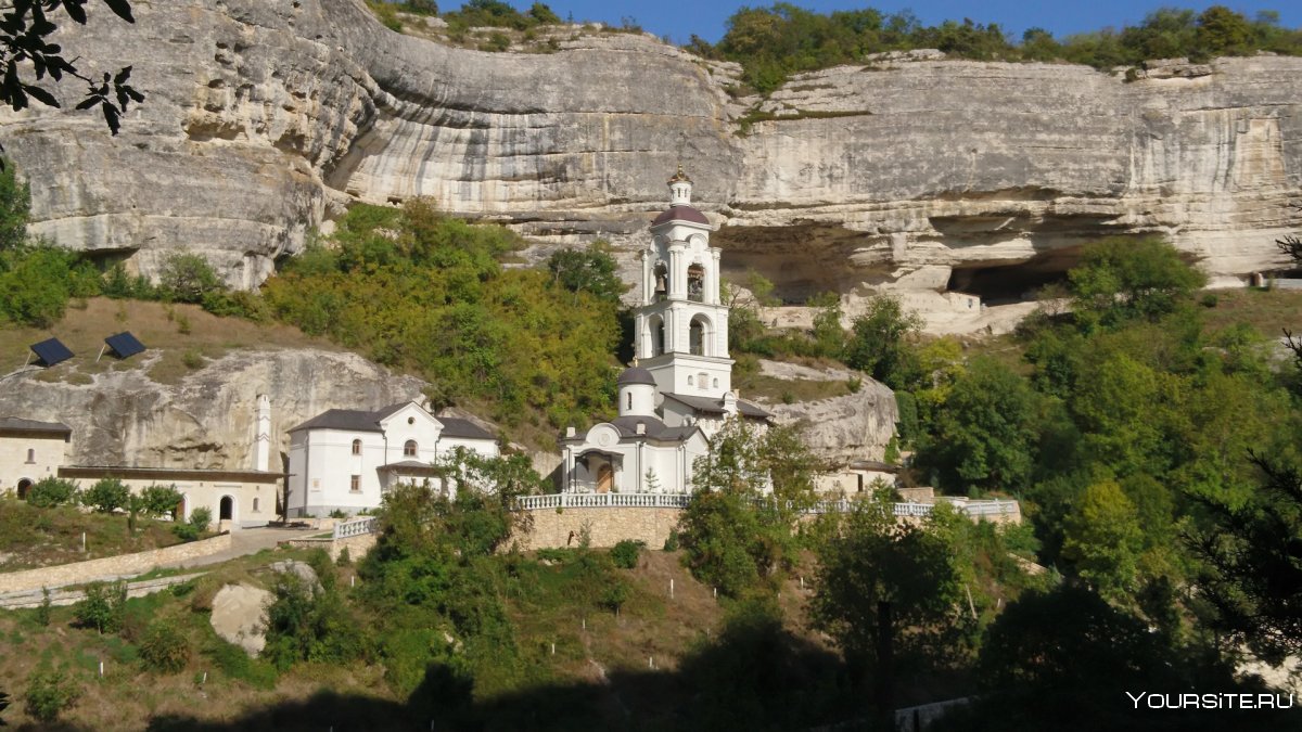 Успенский монастырь Бахчисарайский район пещерный город